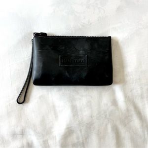 Hunter rubber zipper pouch